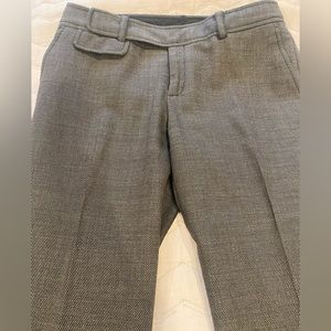 Banana Republic gray textured pants